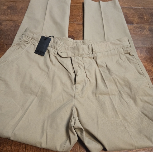Vintage Straight Fit 5-Pocket Chino Brown‎ Todd synder - Picture 1 of 3
